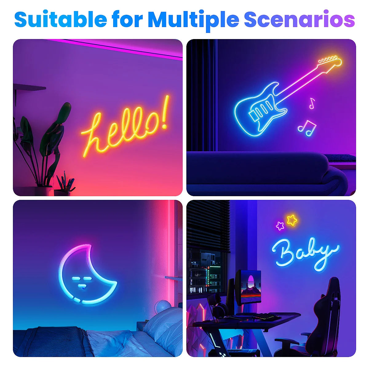 Neon LED Rope Lights,