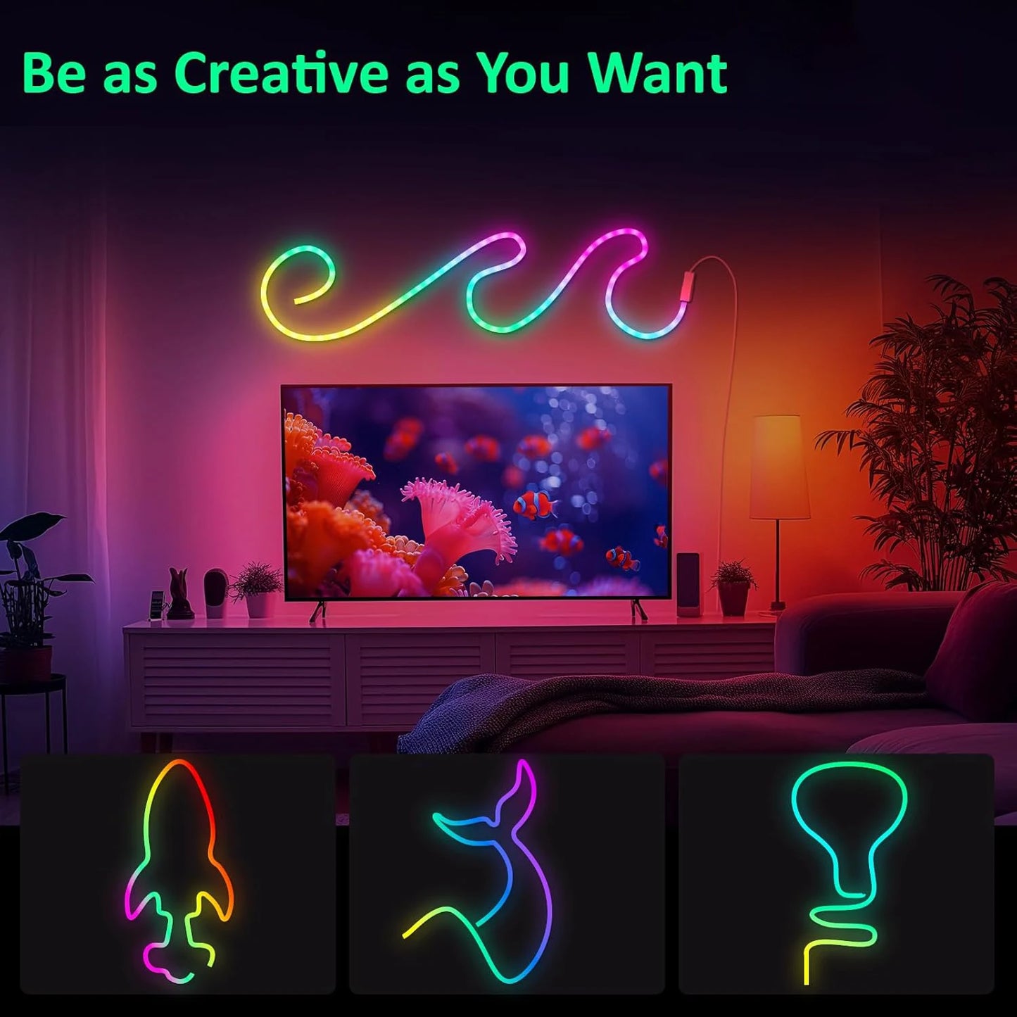 Neon LED Rope Lights,