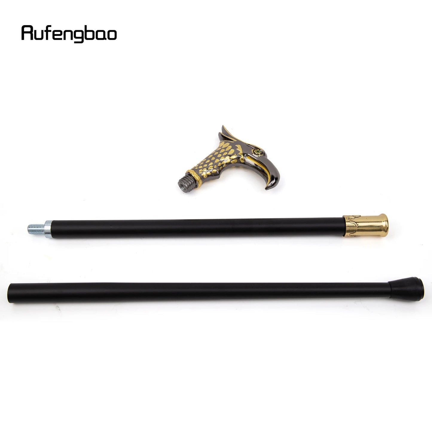Golden Black Eagle Walking Stick Decorative