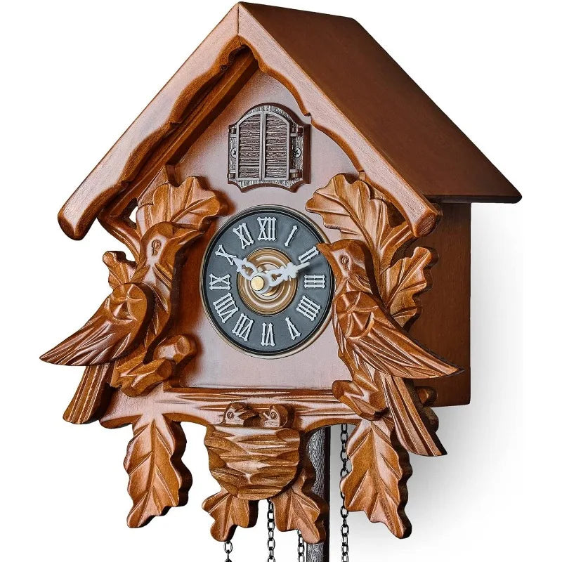 Cuckoo Clock With Night Mode, Singing Bird,