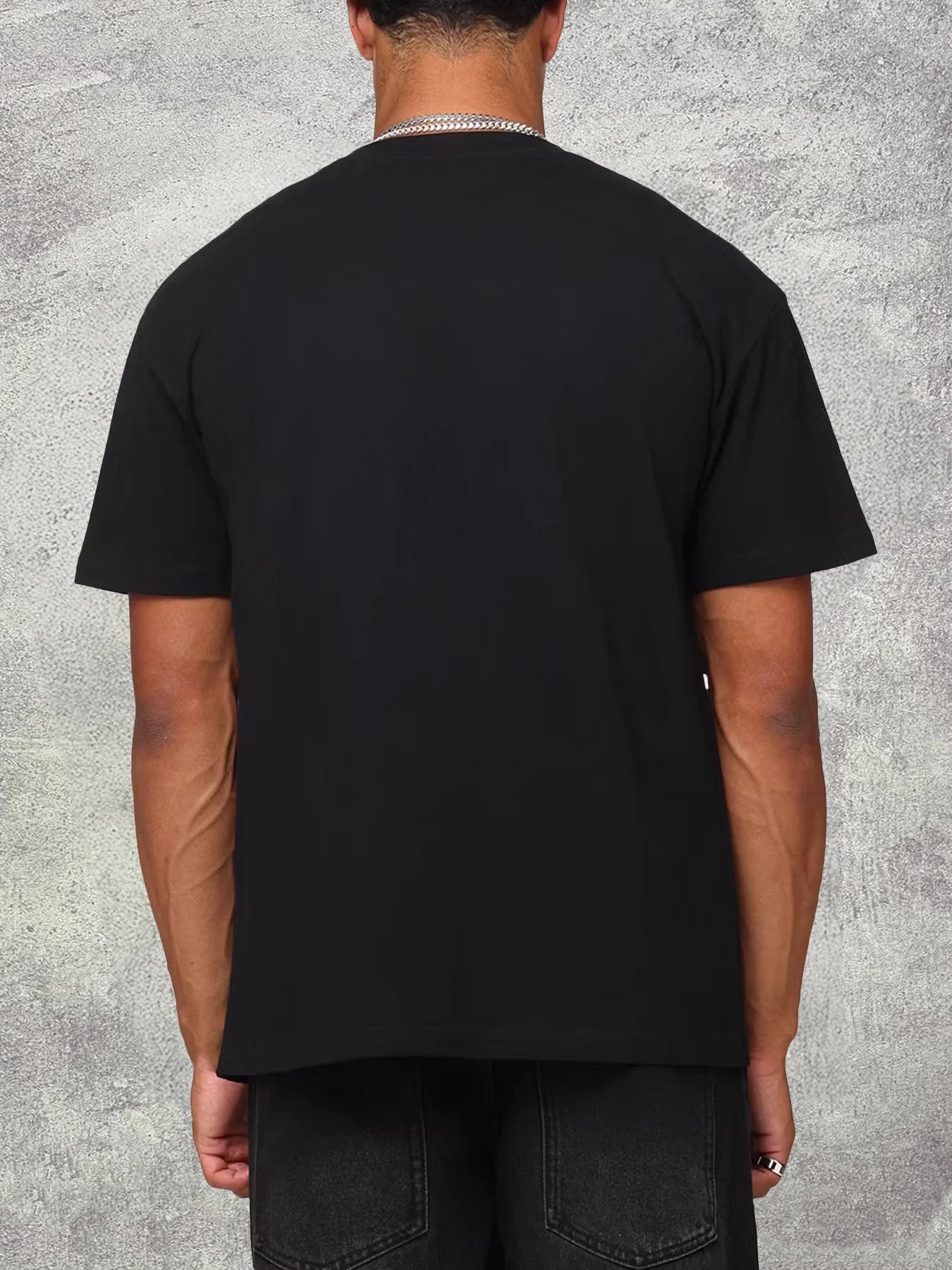 Alien Characters Creative Print Casual Men’s Tees