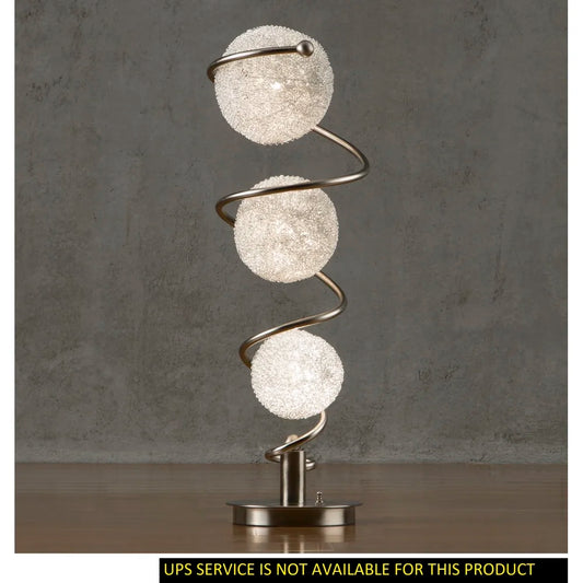 Luxurious Bedroom Table Lamp Sparkling Decorative Designer