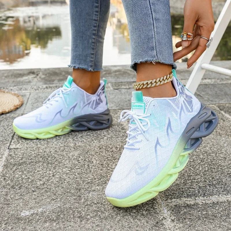 Women Casual Sports Shoes Breathable Lightweight Sneakers  Running Walking Shoes Female Vulcanized Shoes