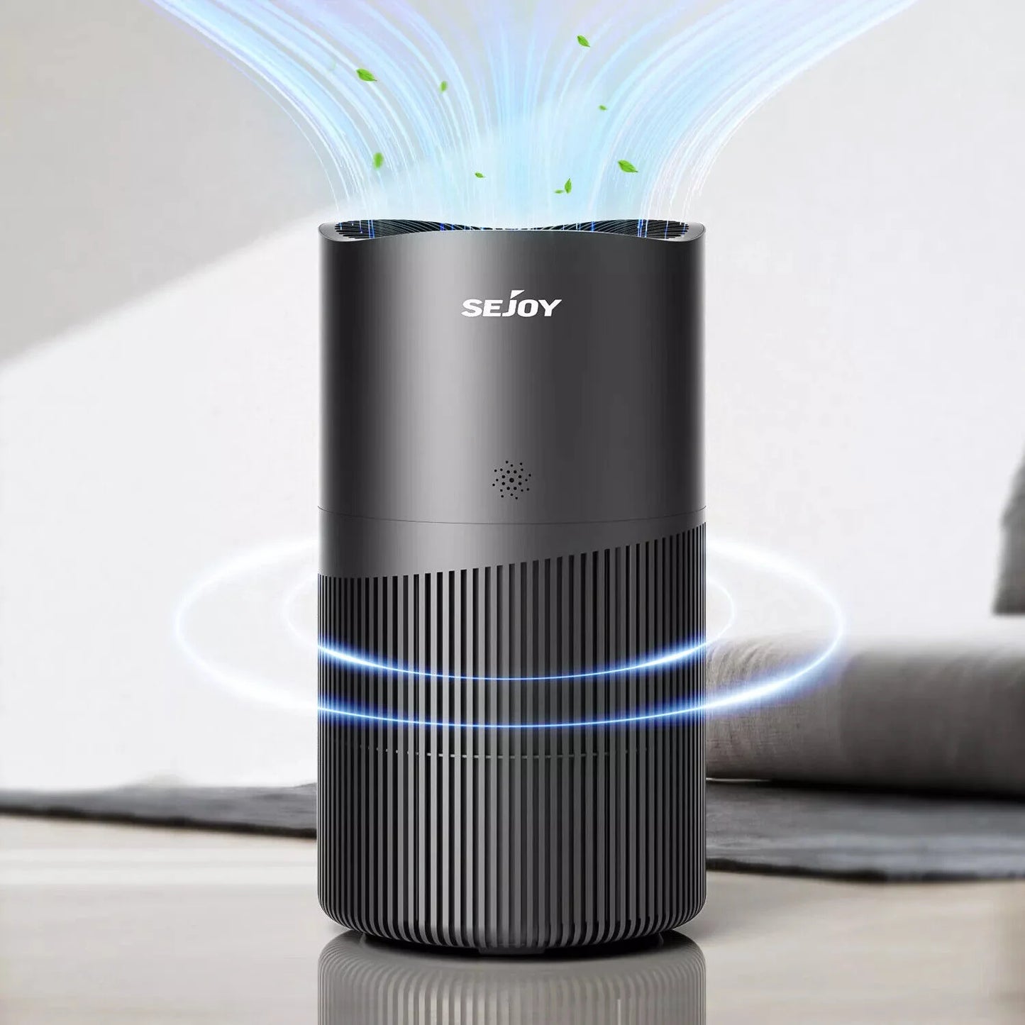 3 Speed HEPA Air Purifier Air Fresh for Home Allergies Dust Pollen CARB