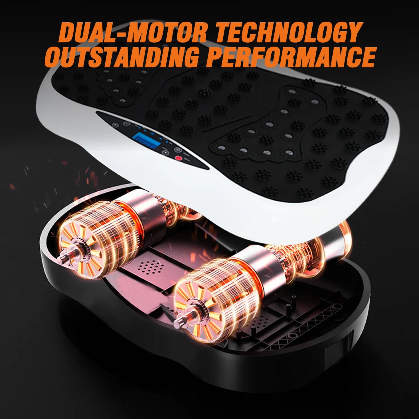 Full-Body Vibration Plate Exercise Machine Fitness Equipment Workout