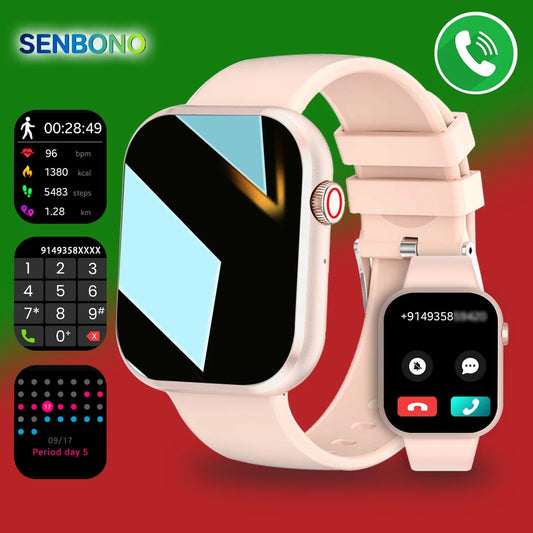 Women Smart Watch Bluetooth Dials Call Health Monitor Watch Sport   Smartwatch Women for IOS Android
