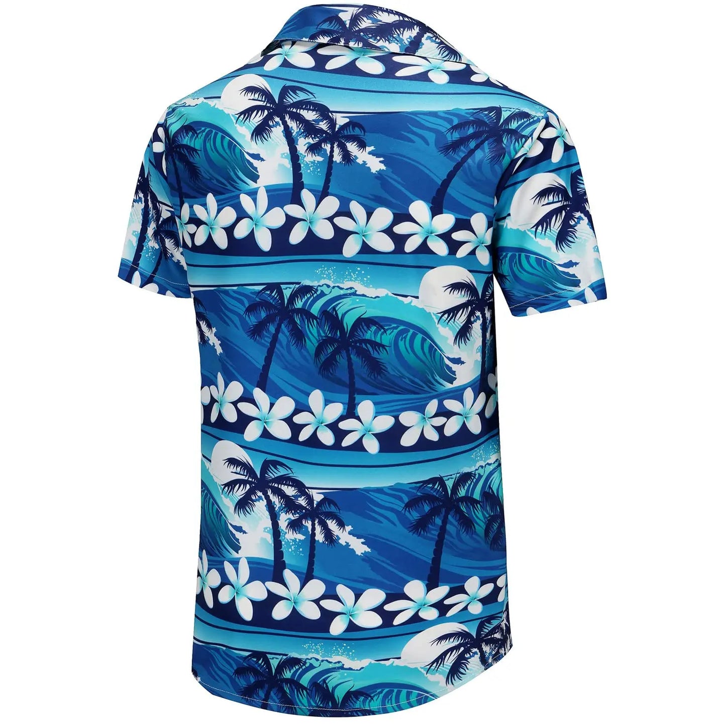 Funky Halloween Hawaiian Shirt for Men Palm Beach Shirts Tropical Vacation Shirts