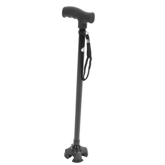 Walking Cane Adjustable Height Anti Slip Lightweight Retractable Senior Walking Stick