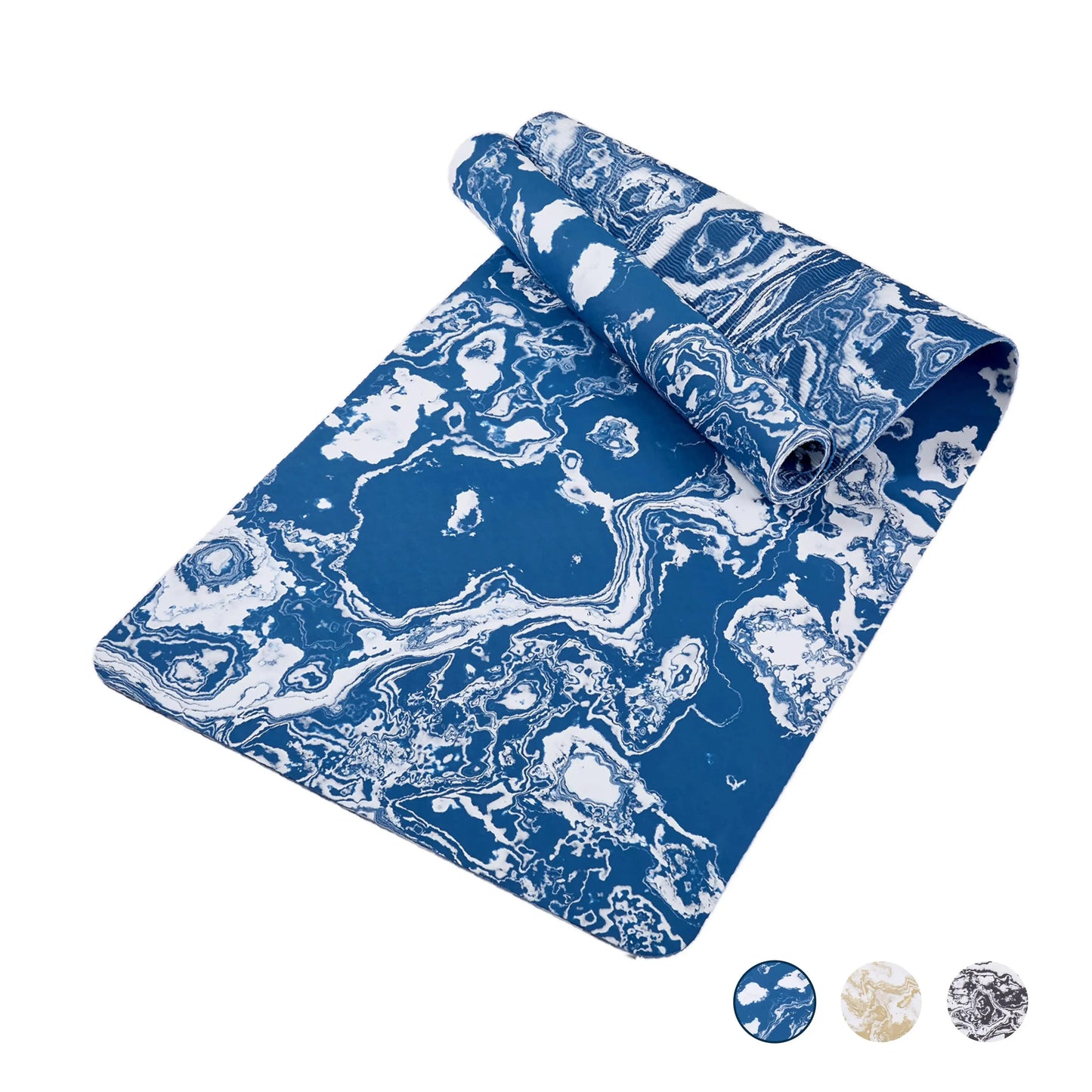 Exercise Yoga Mat Print with Non-Slip Design,