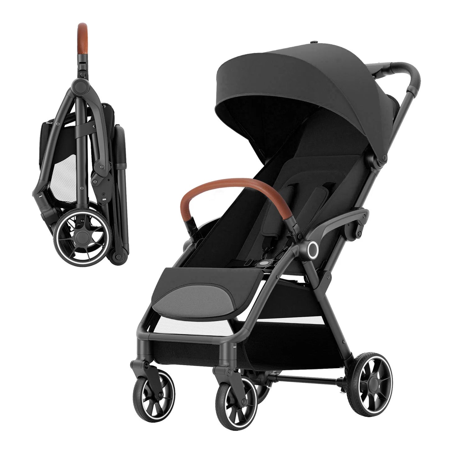 Seat With Folding Cart High quality newborn Lightweight baby car light strollers