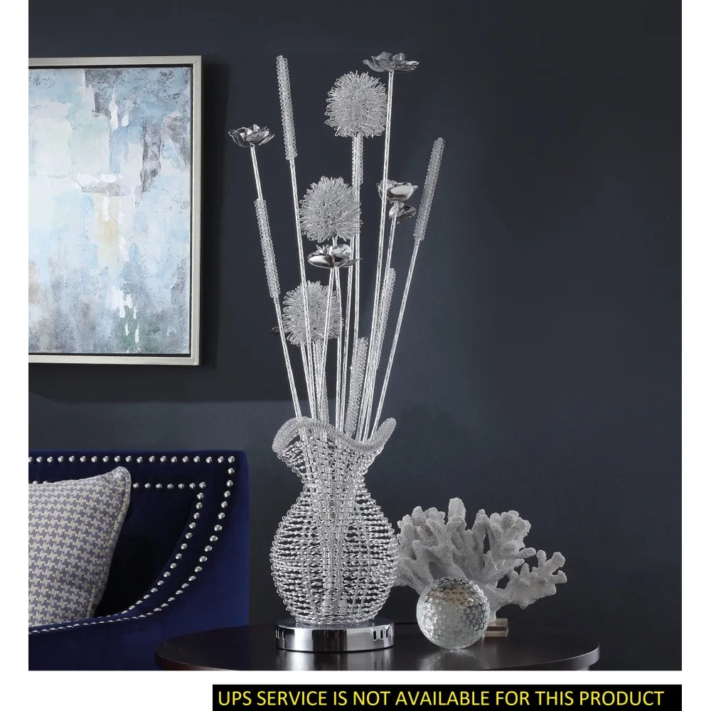 Luxurious Bedroom Table Lamp Sparkling Decorative Designer