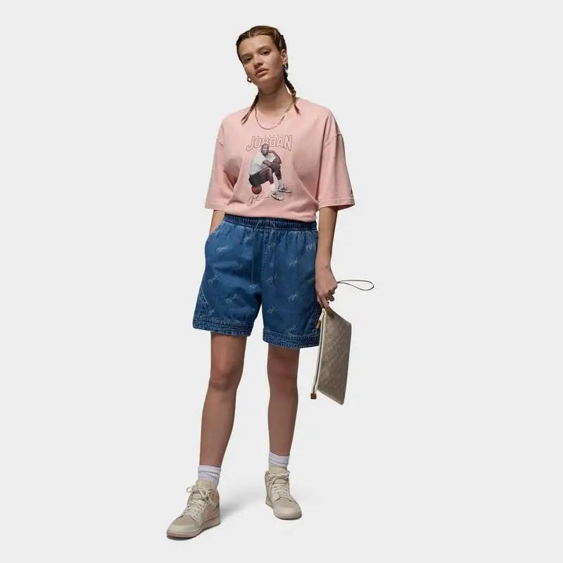 Jordan | Women's Jordan Short-Sleeve Oversized Graphic T-Shirt