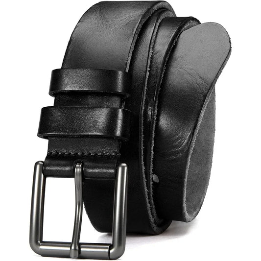 Mens Belts Casual with Genuine Leather -