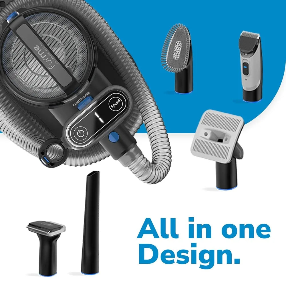 Professional Pet Grooming Vacuum Kit - Cat & Dog Grooming Kit for Easy Pet Care at Home,