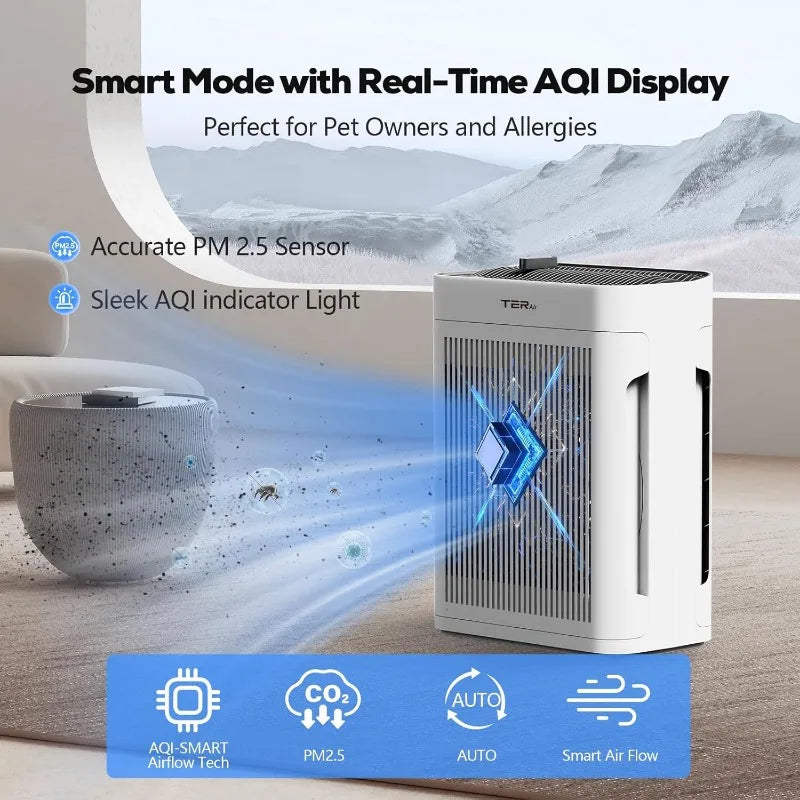 Air Purifier for Home Large Room Bedroom Up To 2500 Sq Ft