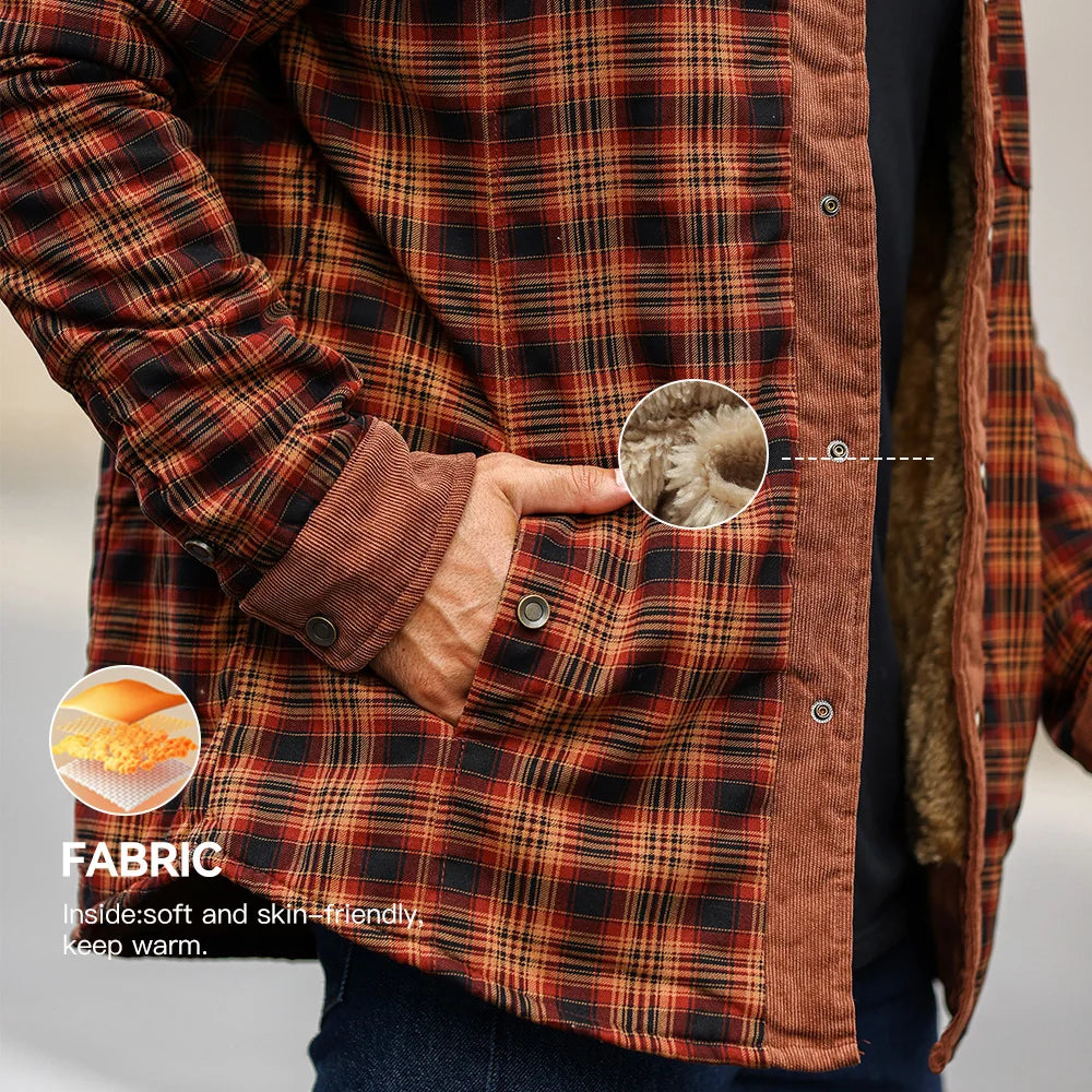 Men's Jackets Winter Windproof Warm Casual Bomber Coat