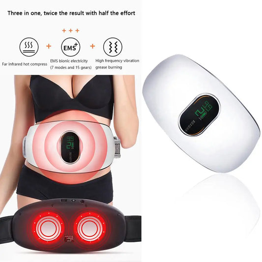 Slimming Machine Weight Loss Lazy Artifact Belly Thin Belt Abdominal Massage Instrument Far Infrared Fat Burning Device