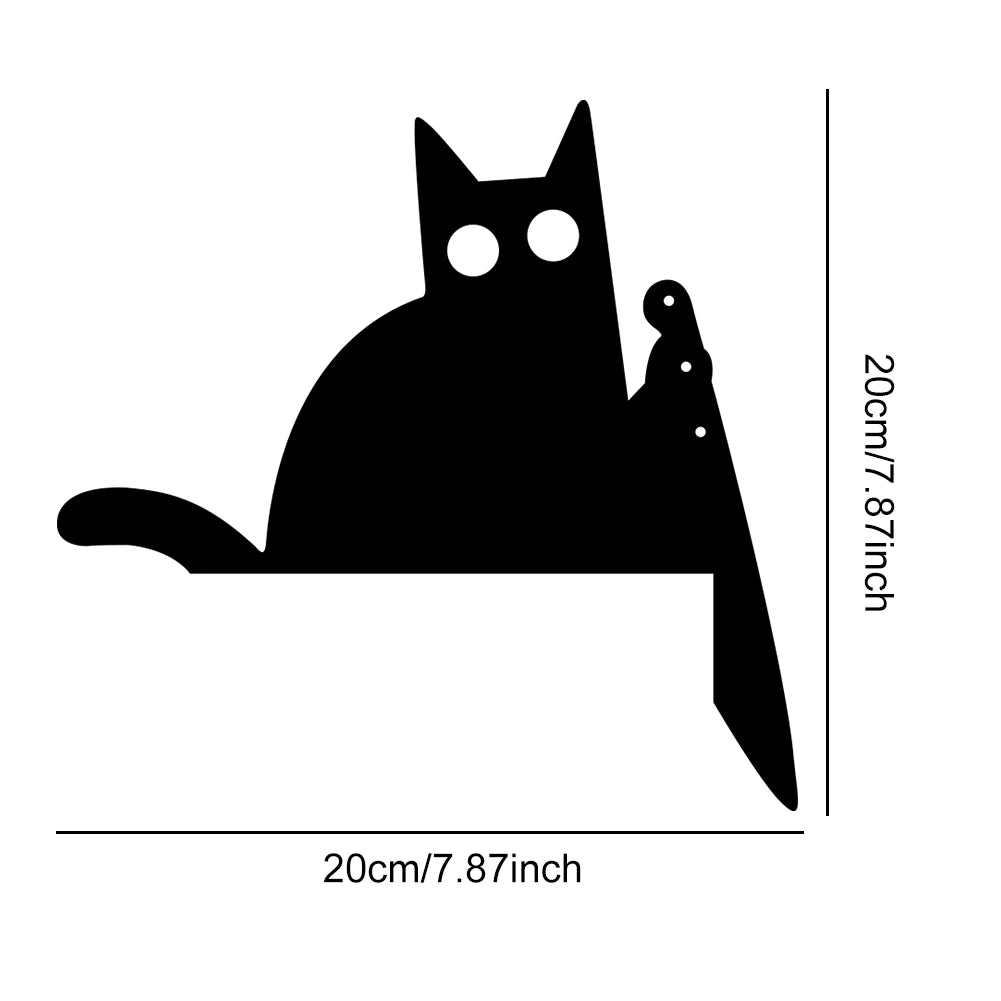 Halloween Black Cat Door Topper Door Frame