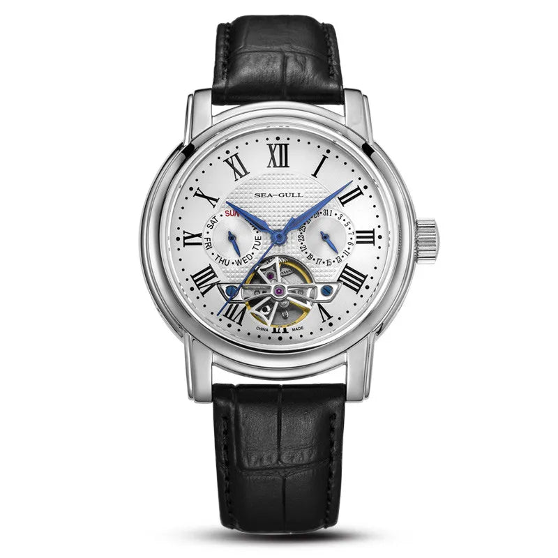 Luxury Watch Business Waterproof Male Clock Date Stainless Steel