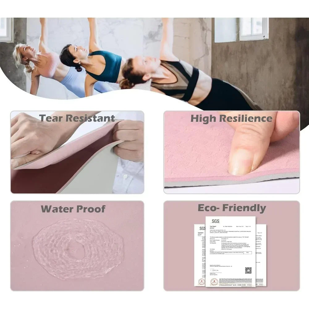 Large Yoga for Men and Women Mat Extra Thick Durable Mat