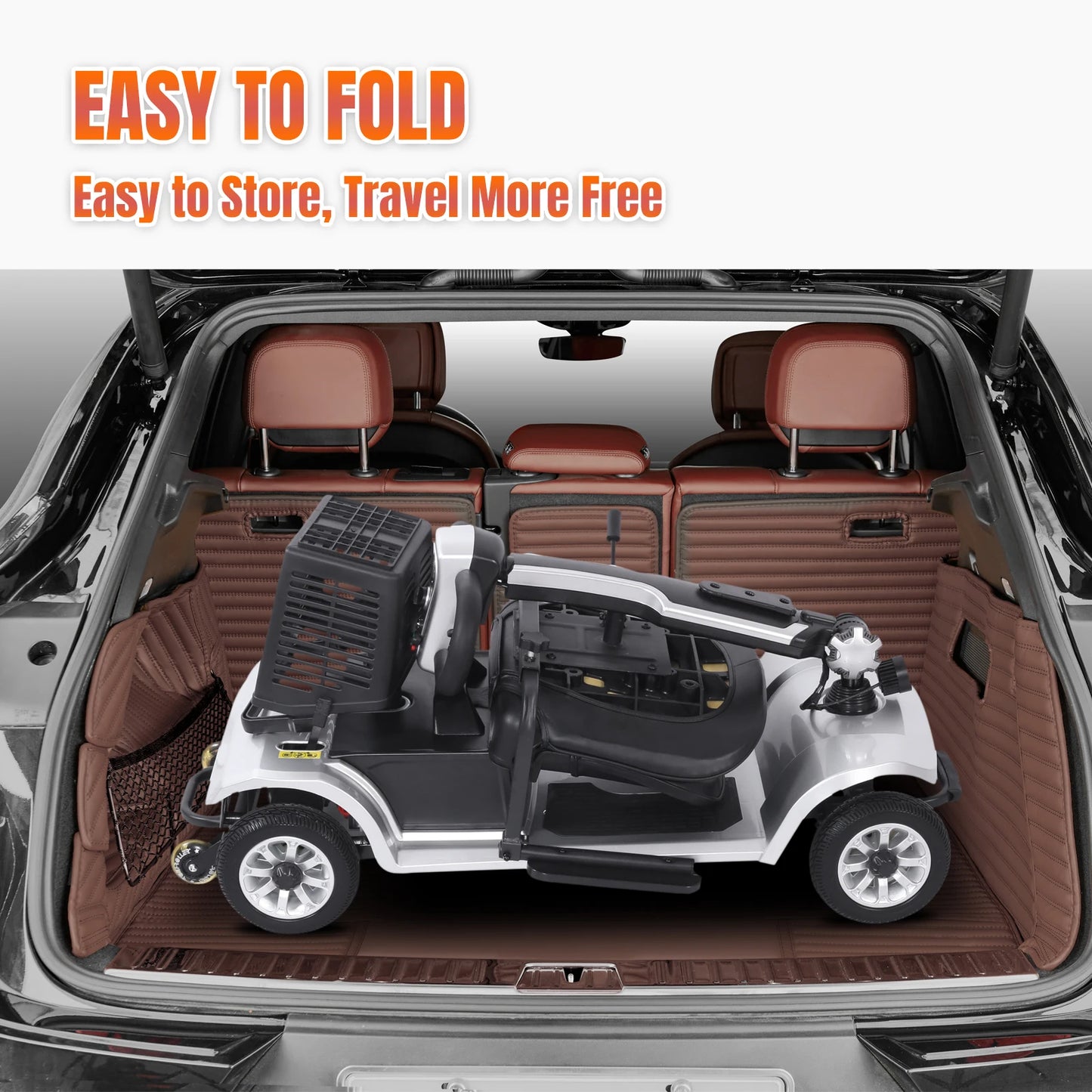Electric Mobility Scooter   Portable Foldable for Adult Elderly