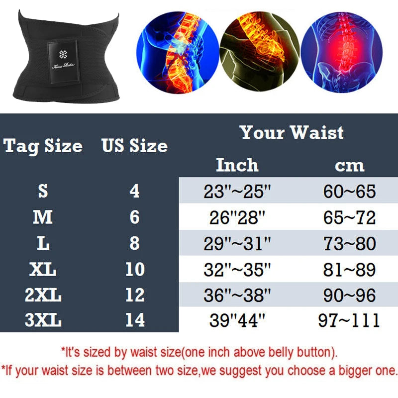 Orthopedic Body Shaper Belt Back Support Belt for Men Waist Trainer