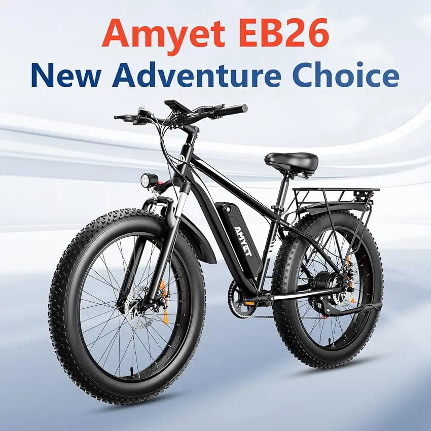 EB26 Electric Bike for Adults 1000W Electric Bicycle 48V 15AH E Bike 26" Fat Tire
