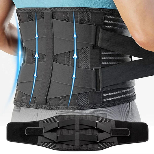 Back Brace for Lower Back Pain,Lumbar Support for Heavy Lifting Men Women,