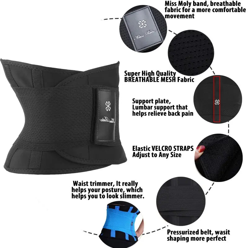 Orthopedic Body Shaper Belt Back Support Belt for Men Waist Trainer