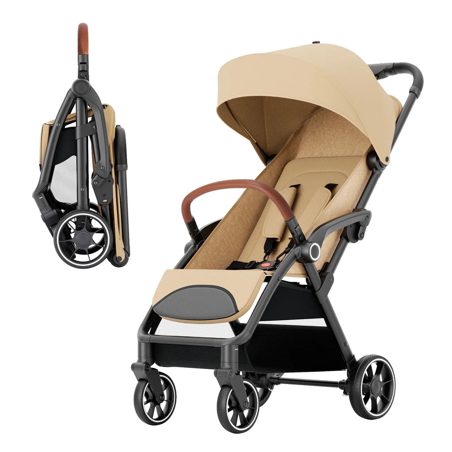 Seat With Folding Cart High quality newborn Lightweight baby car light strollers