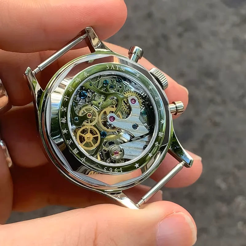 l 1963 International Edition Watch for Men Chronograph Manual Winding