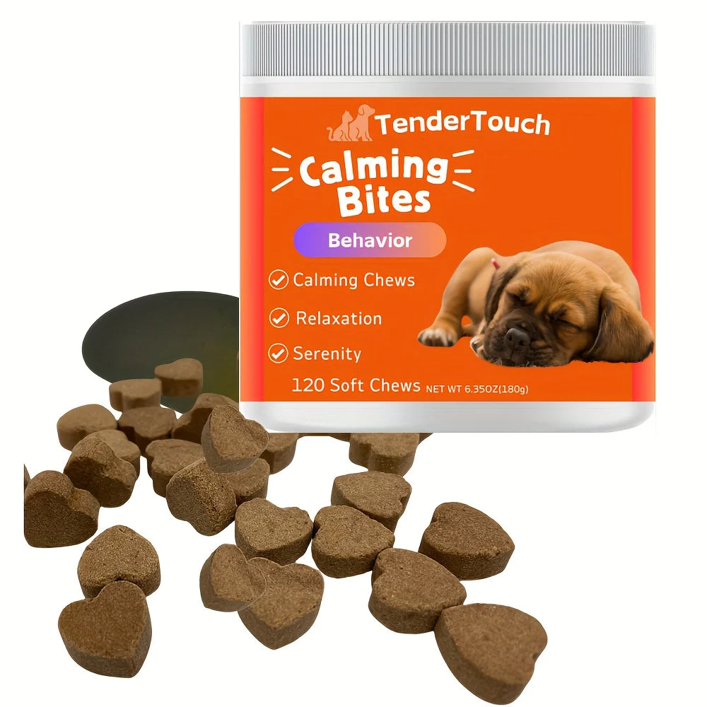 120 Chews - 1 Pack(1 x 180g/6.35oz) 180g/6.35oz -   Calming for Dogs