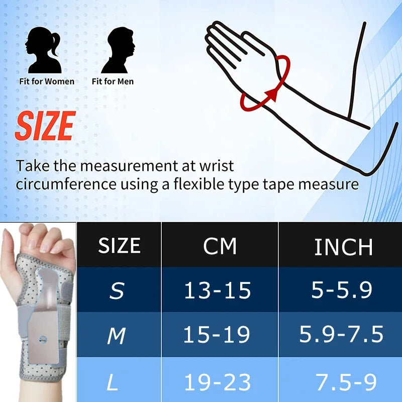 Breathable Wrist Support Professional Splint Wrist Brace Protector