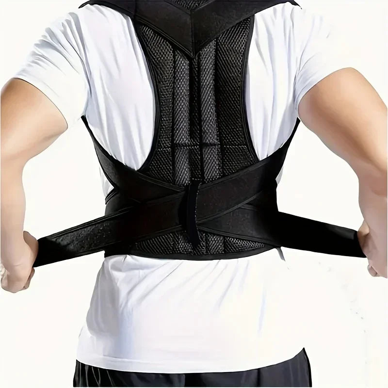 Adult Back Correction Belt Posture Correction Strap Fixed Clavicle Correct Hunchback Back Support