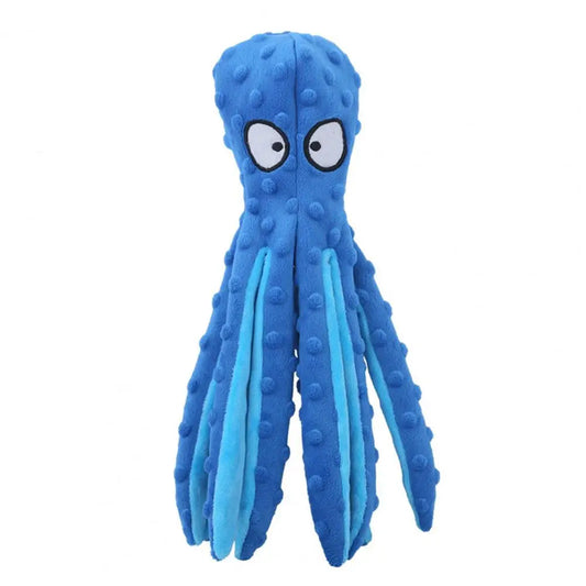 Dog Toy Bite Resistant Plush Safe Octopus
