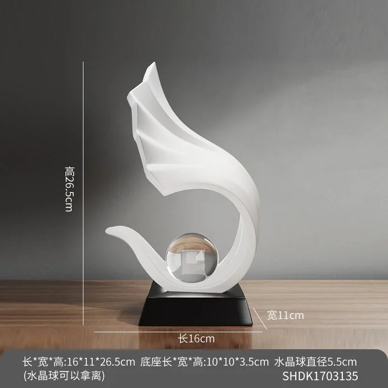 Light Luxury Crafts Home Furnishing  Offices Living Rooms TV Cabinets Foyer Decorations