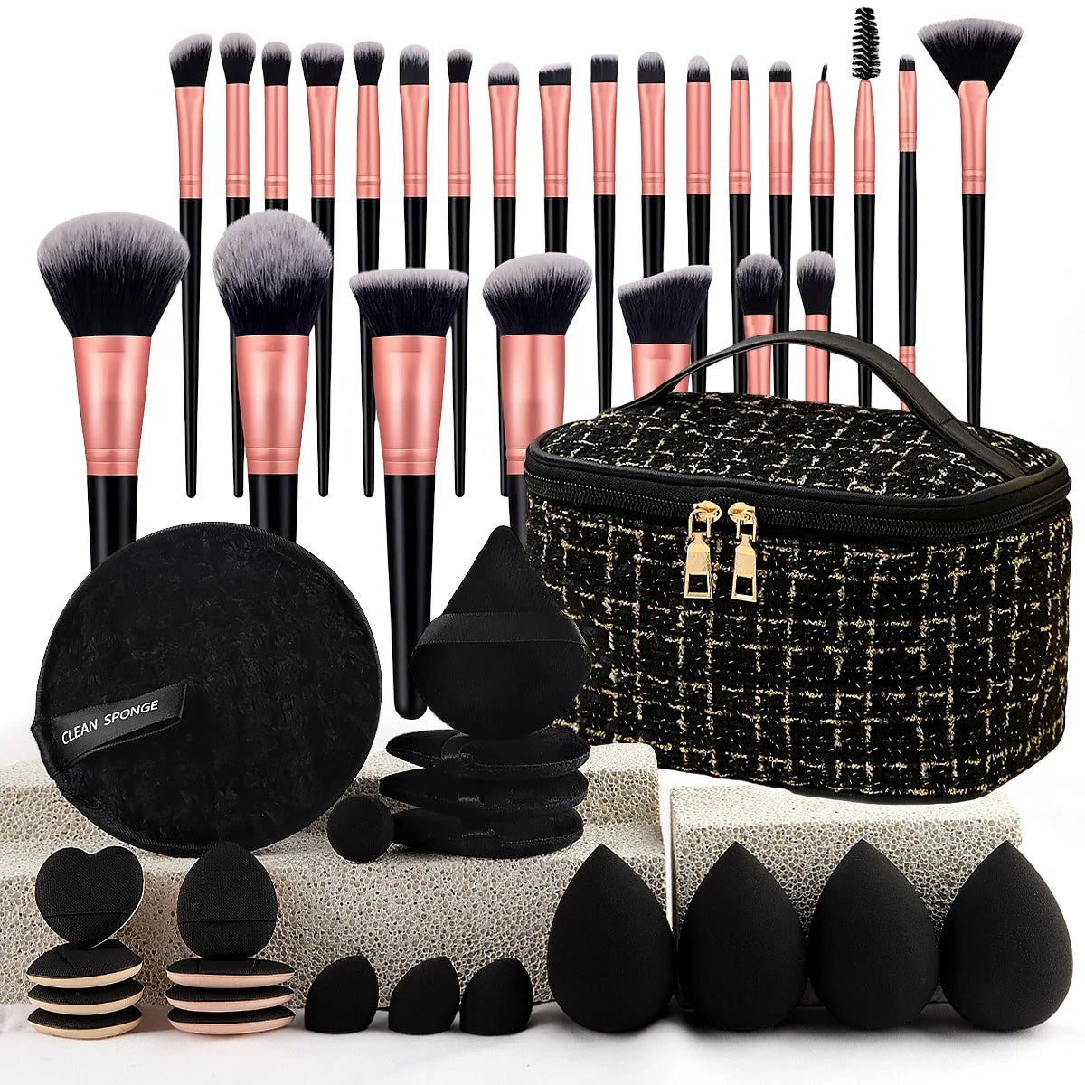 Professional Makeup Brushes Set for Foundation Eyeshadow Highlighter