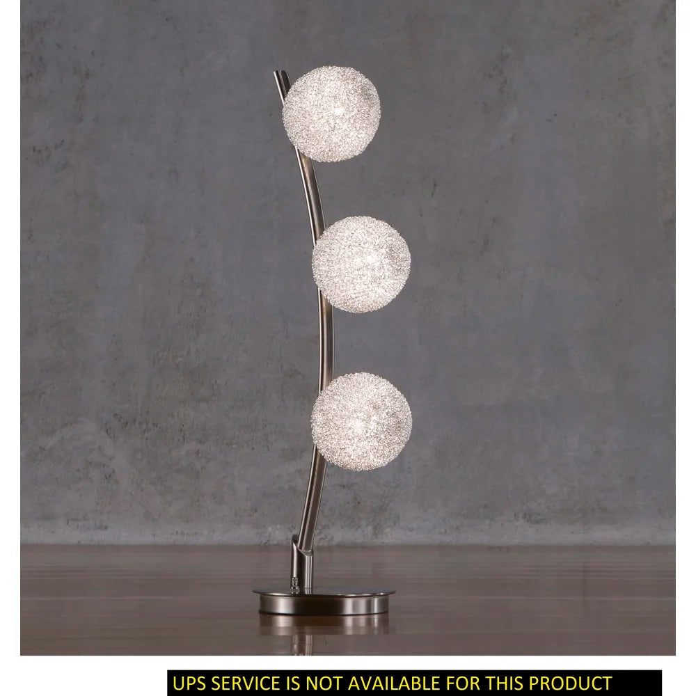 Luxurious Bedroom Table Lamp Sparkling Decorative Designer