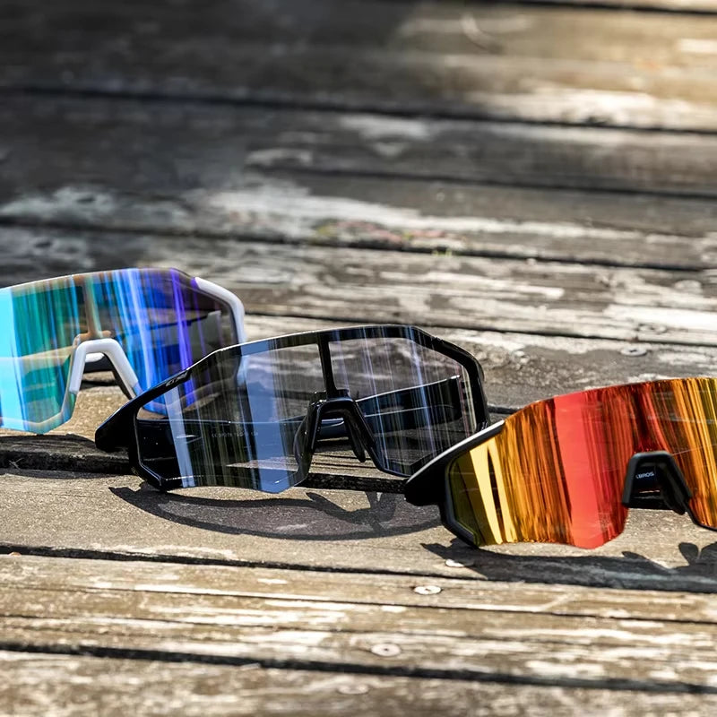Bicycle Glasses Photochromic Polarized Lens UV400 Protection Sports Eyewear
