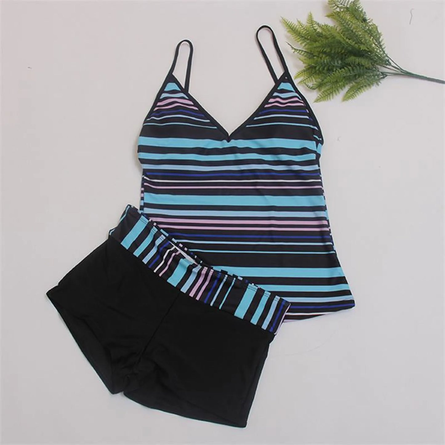 Summer Women'S Swimming Suit   Two Piece   Shorts Bathing Suit Fashion Beachwear