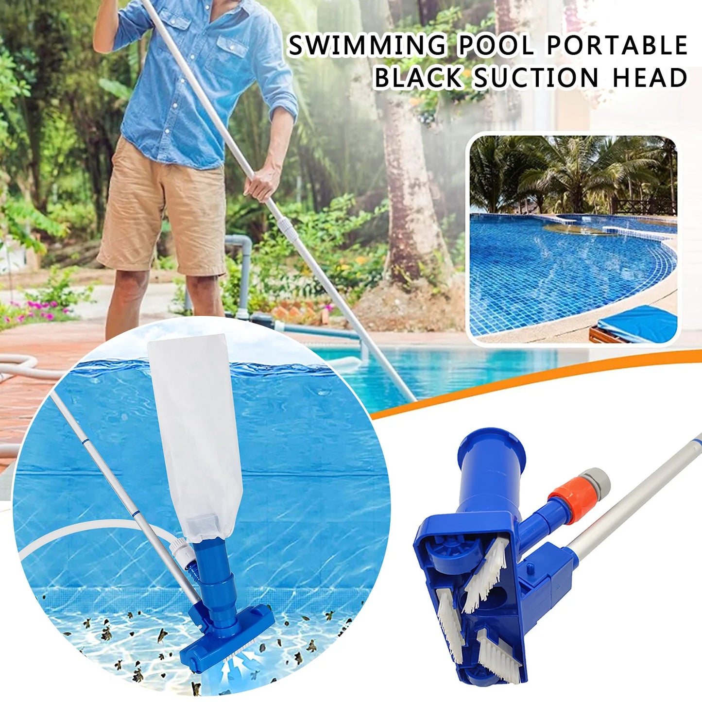 Pool Vacuum Jet Underwater Cleaner Kits