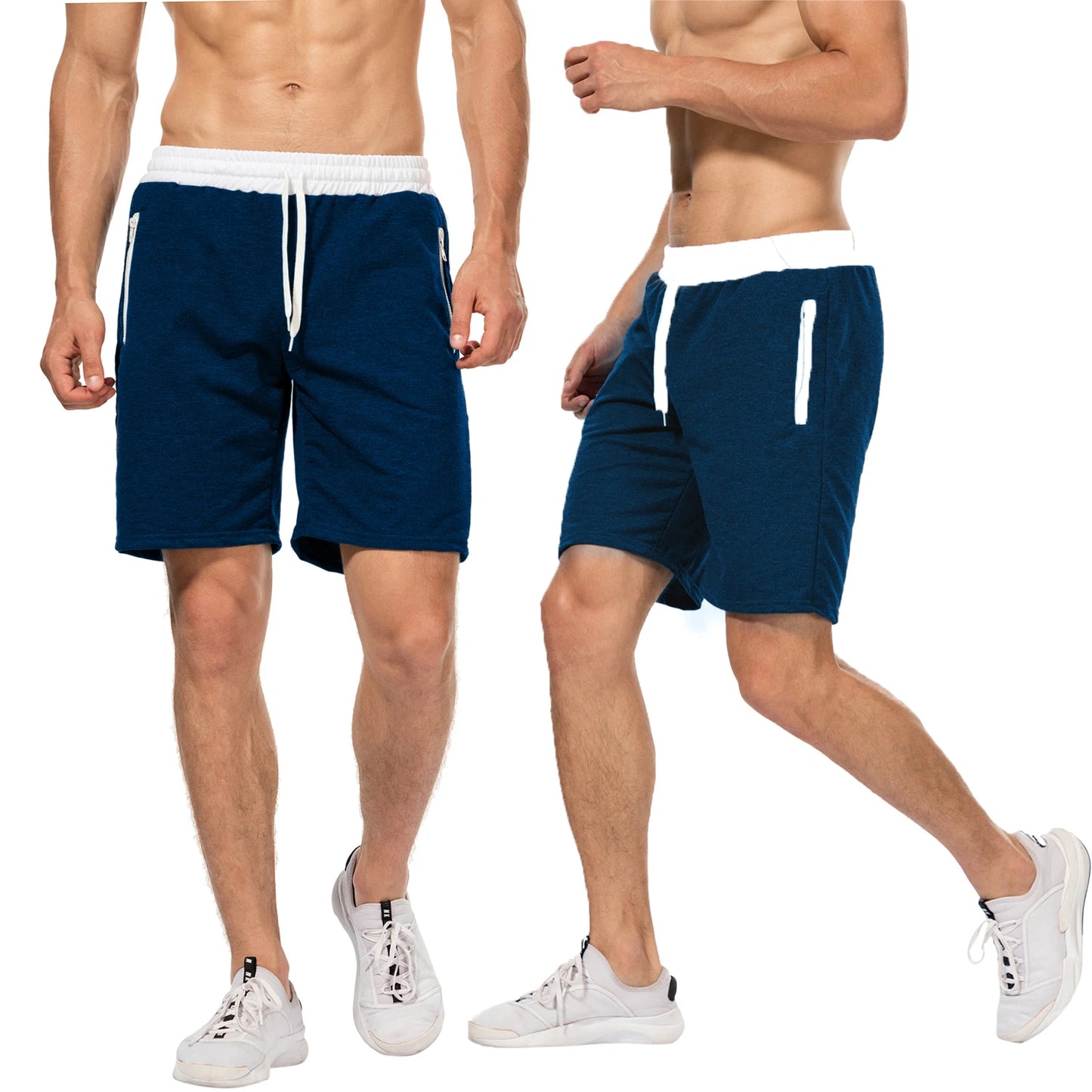 Men's Sport Shorts Running Shorts Beach Bottoms Summer Gym Fitness