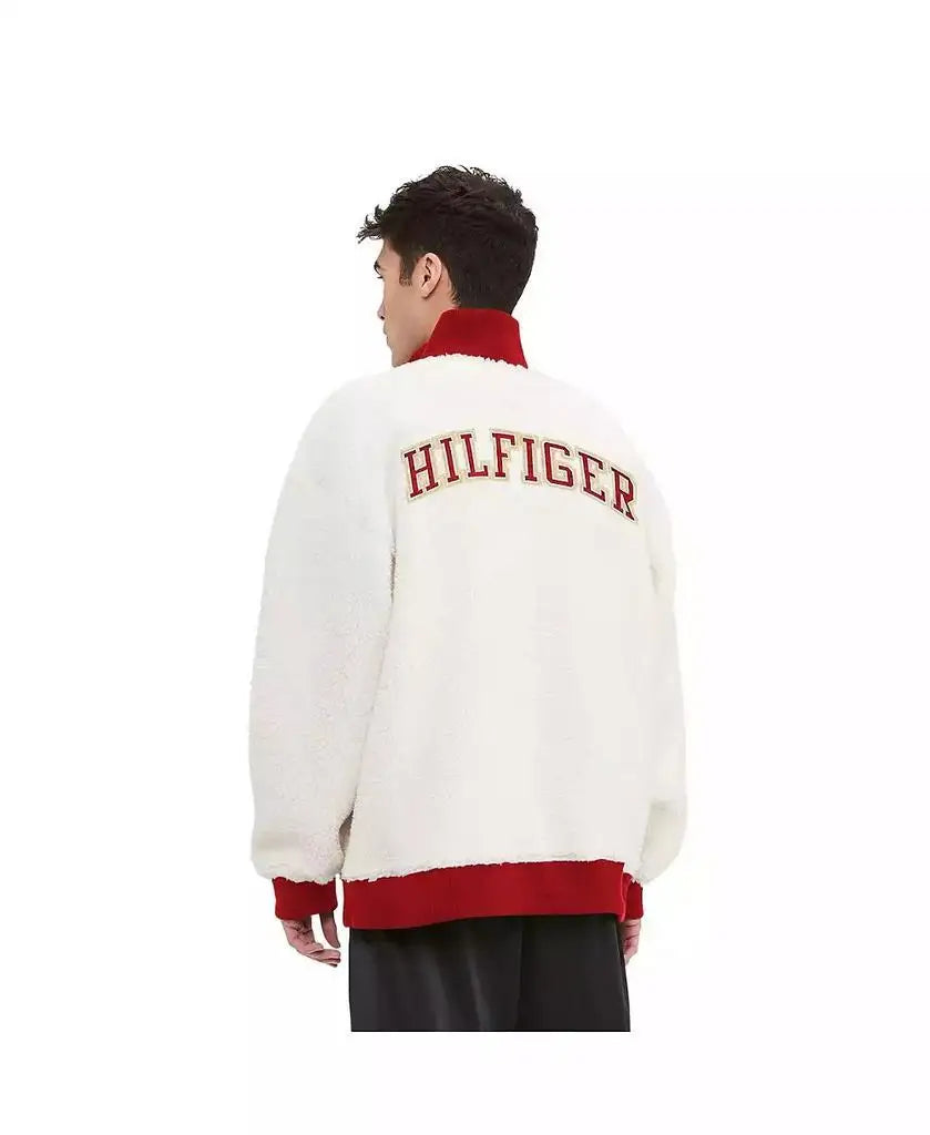 Men's Cream San Francisco 49ers Jordan Sherpa Quarter-Zip Sweatshirt