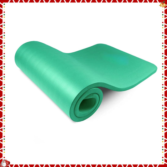 Super Non-Slip Yoga Mat, 1/2 or 1-Inch Thick