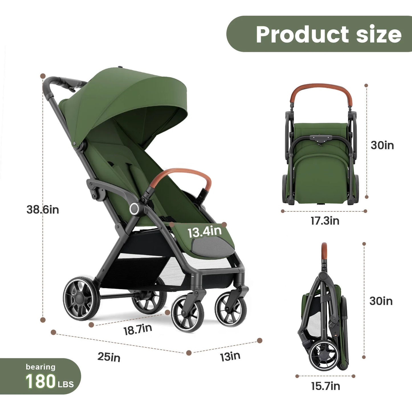 Seat With Folding Cart High quality newborn Lightweight baby car light strollers