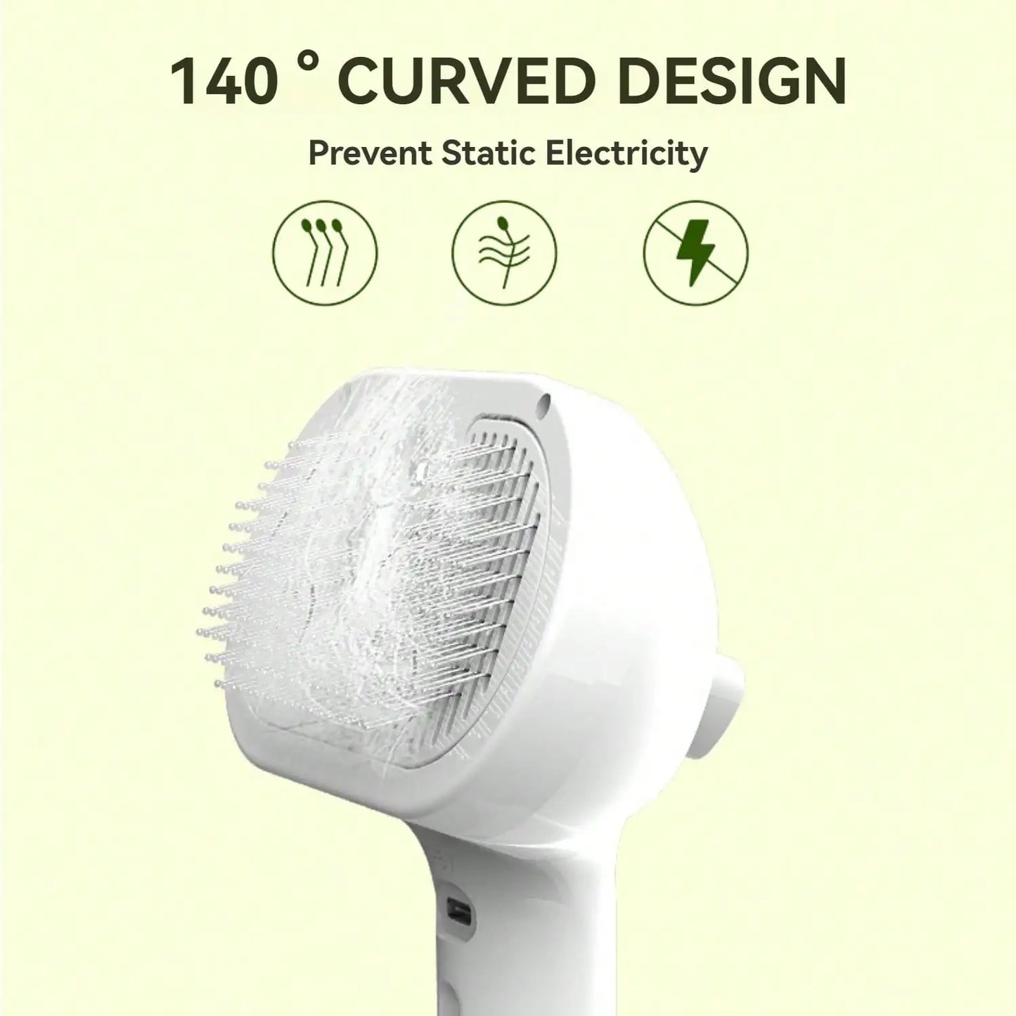 Cat Steam Brush, Spray Cat Brush, Pet Spray Hair Removal Comb for Shedding and Grooming,