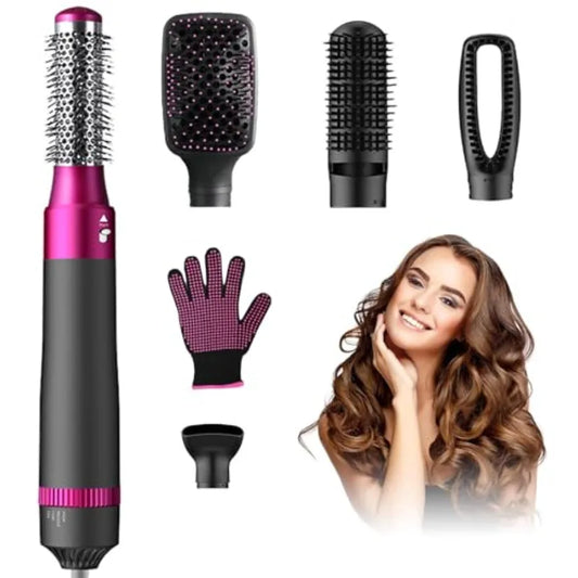 Blow Dryer Brush 5 in 1 Hair Thermal Brush and Styler Set for Easy Salon-Style Blowouts