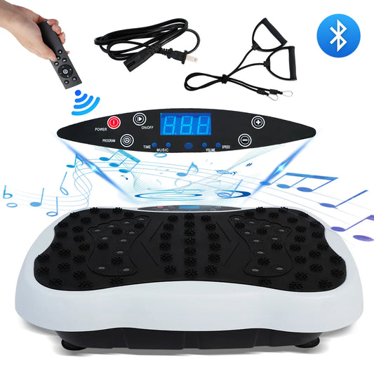 Full-Body Vibration Plate Exercise Machine Fitness Equipment Workout