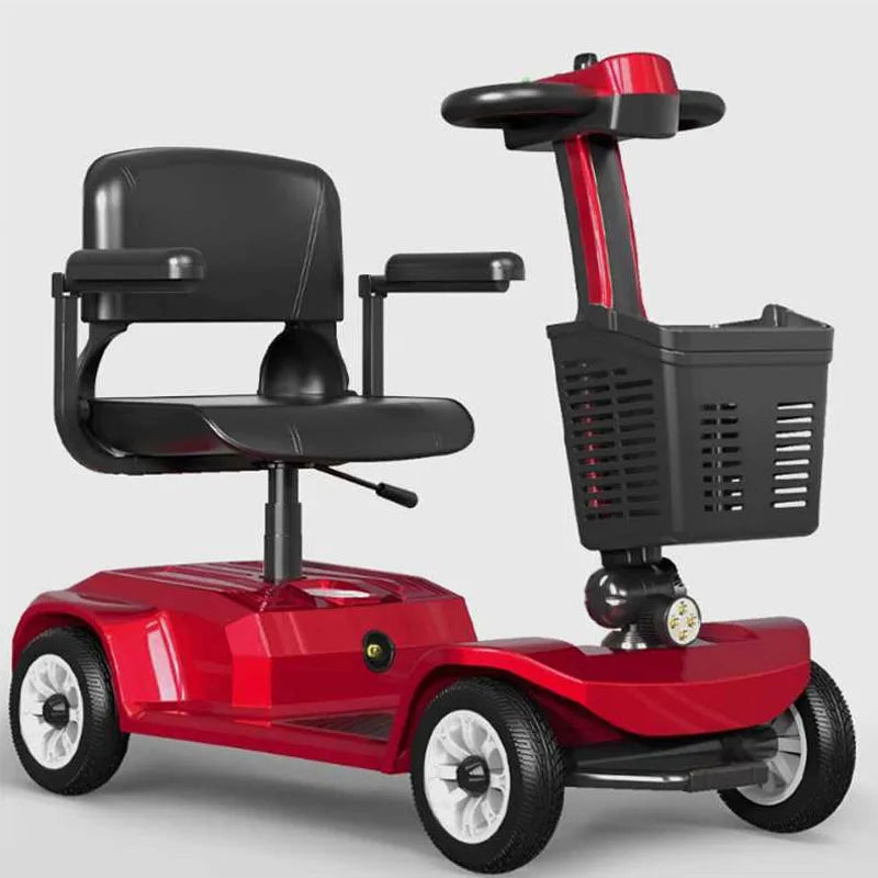 4Wheels Mobility Scooter 180W/250W 24V 12Ah/20Ah Disabled Elderly Portable