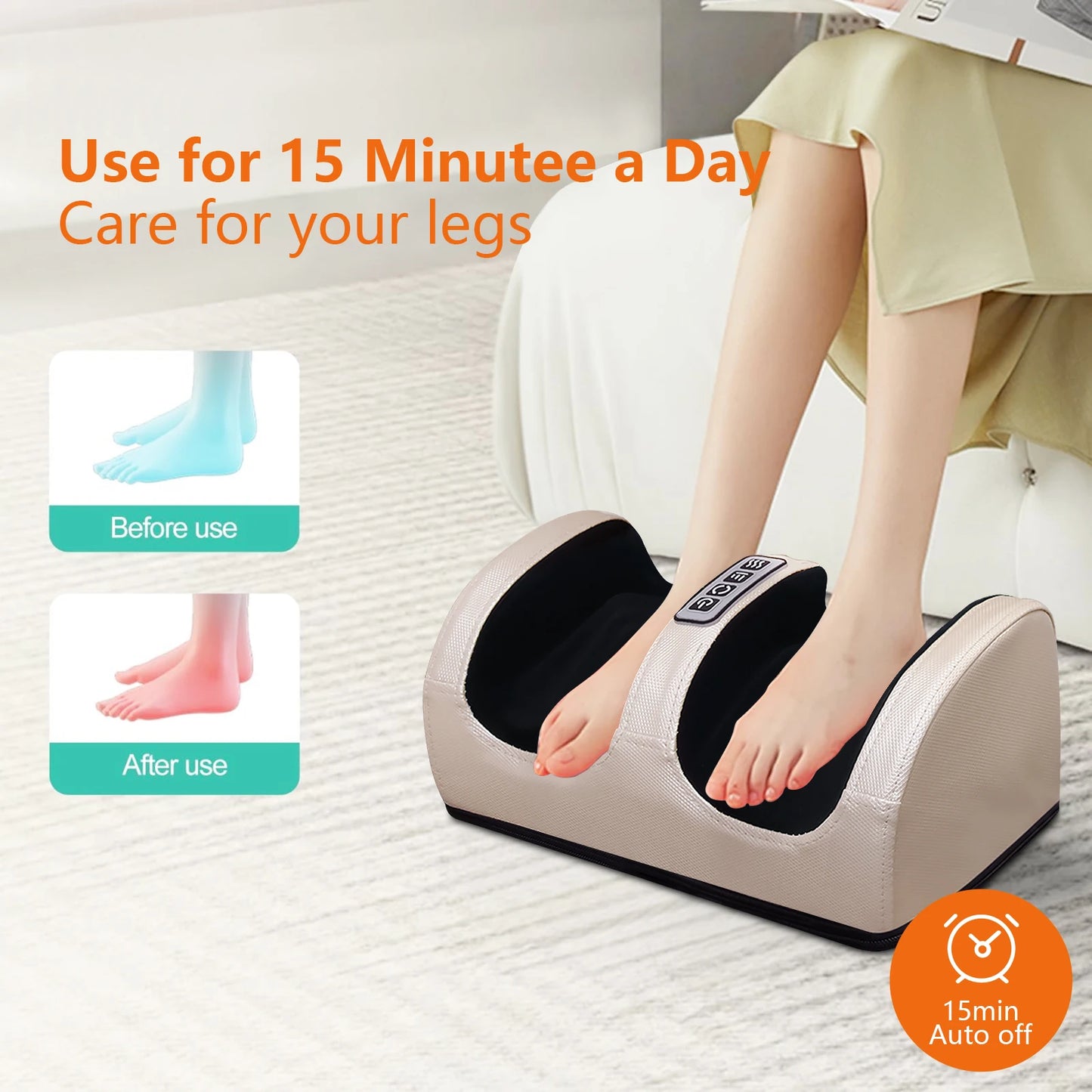Foot massage machine Foot kneading foot leg massager electric